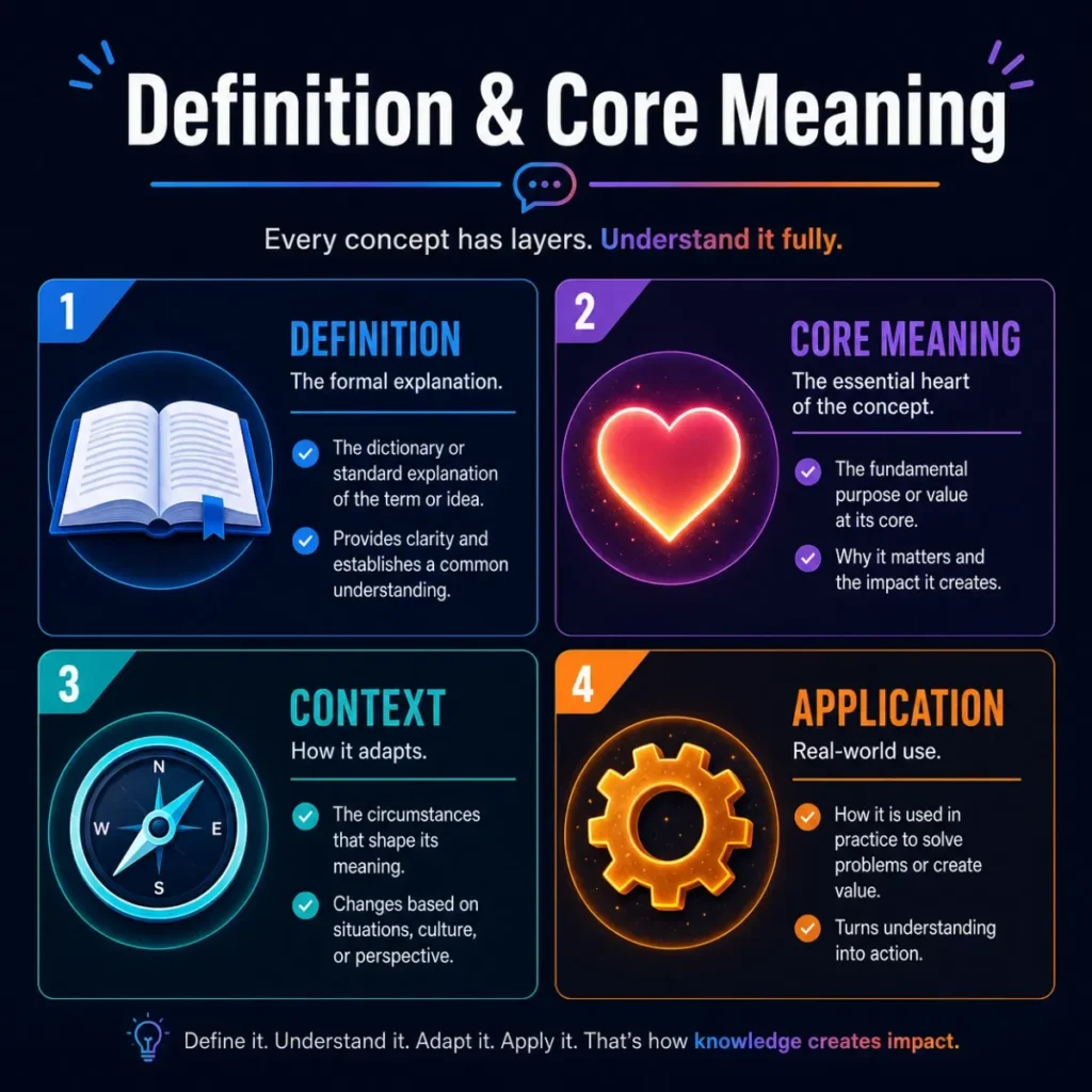 Definition & Core Meaning
