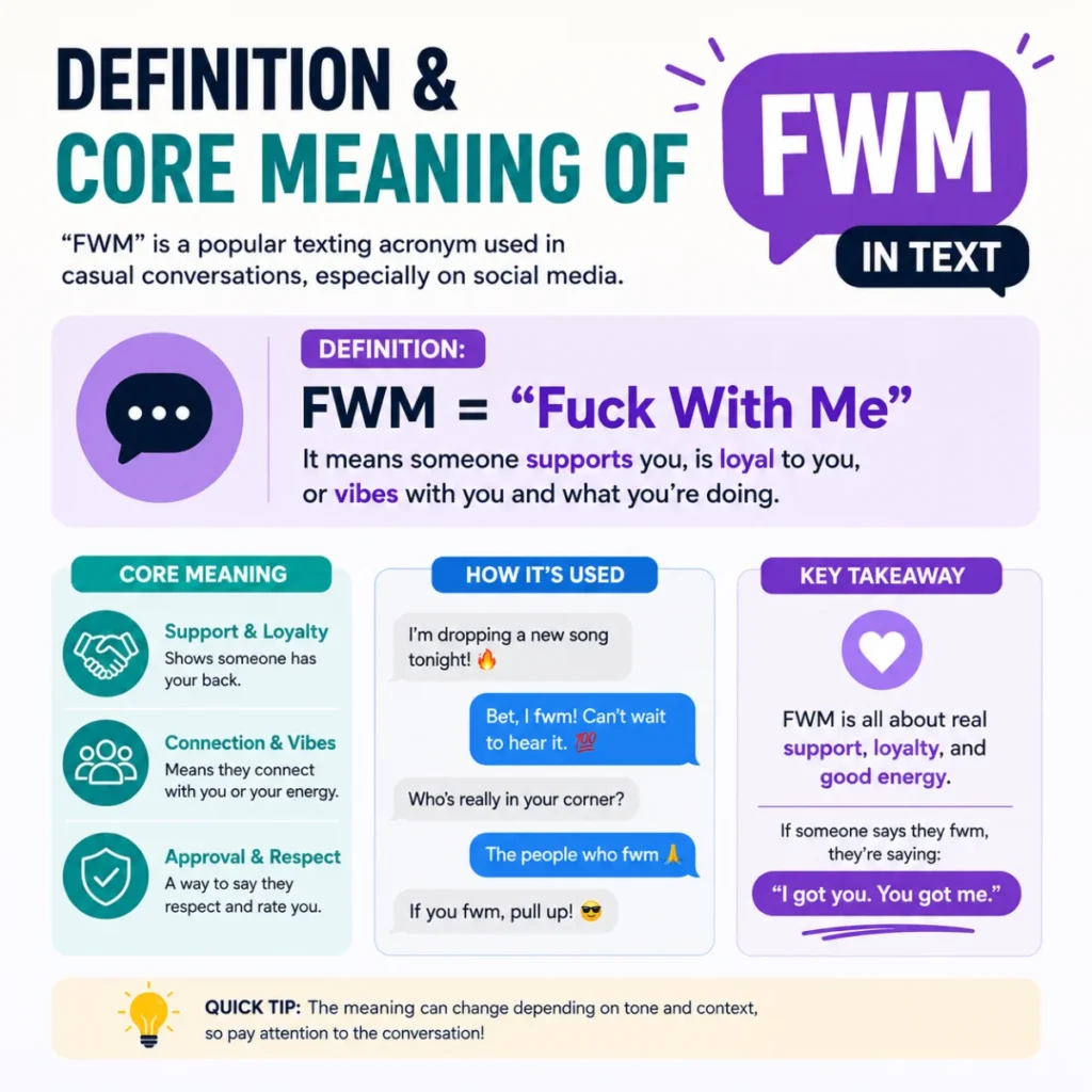 Definition & Core Meaning of FWM in Text