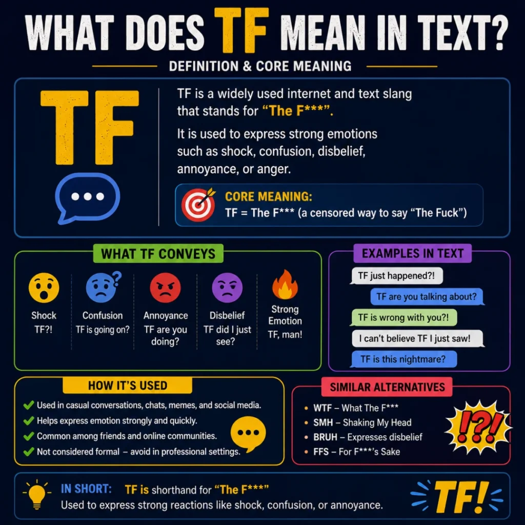 Definition & Core Meaning of tf meaning in text