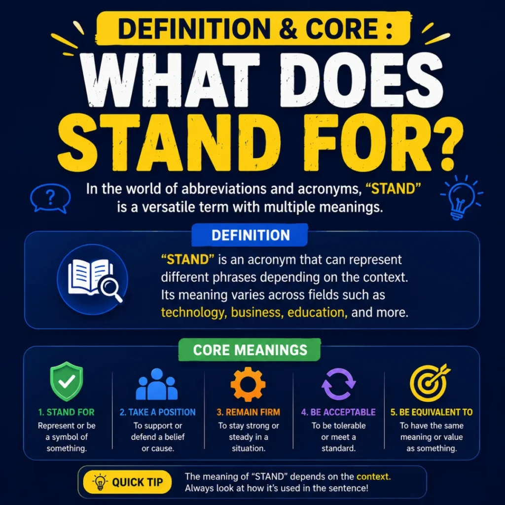 Definition & Core : What DoesStand For?