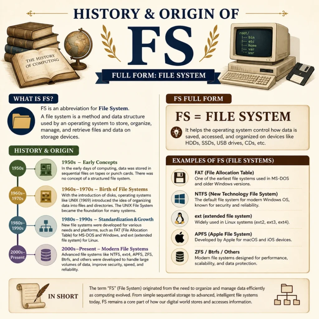 History & Origin of fs full form in chat