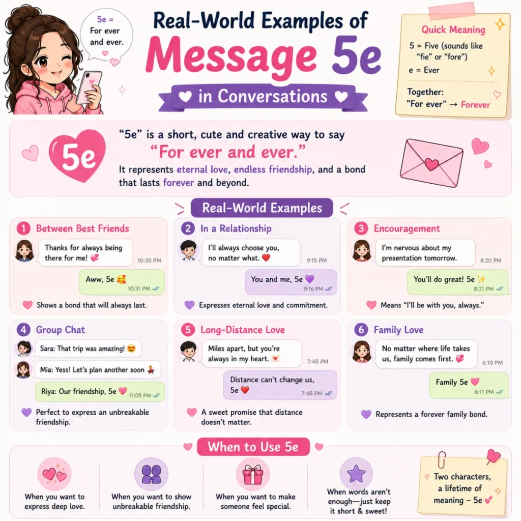 Real-World Examples of message 5e in Conversations