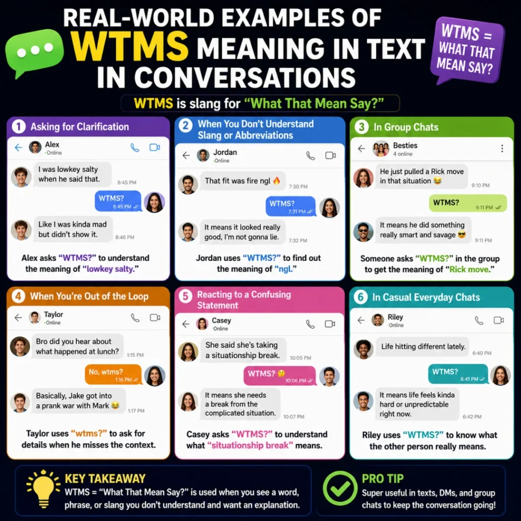 Real-World Examples of wtms meaning in text in Conversations