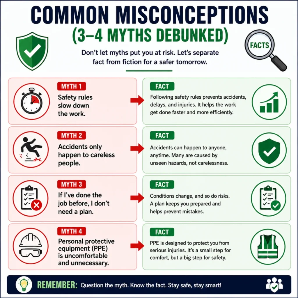 Common Misconceptions (3–4 Myths Debunked)