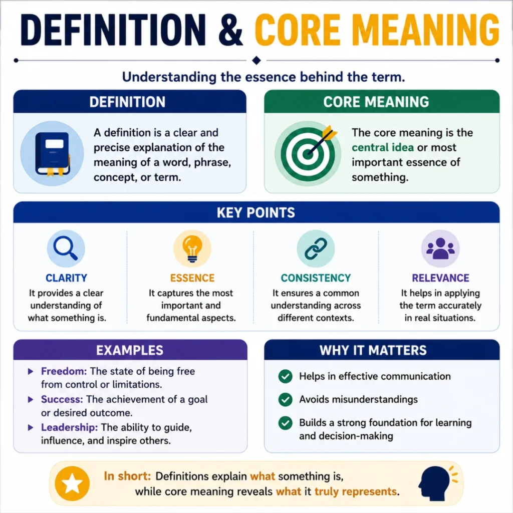 Definition & Core Meaning