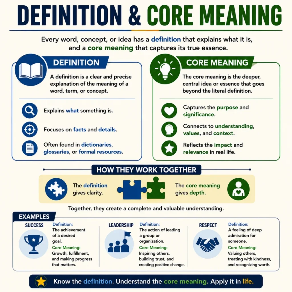 Definition & Core Meaning