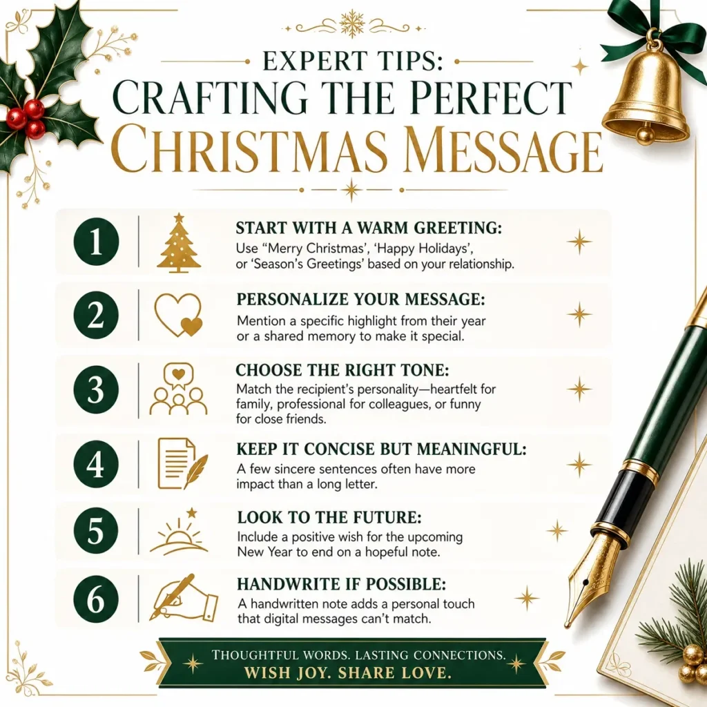 Expert Tips for Crafting the Perfect Christmas Message