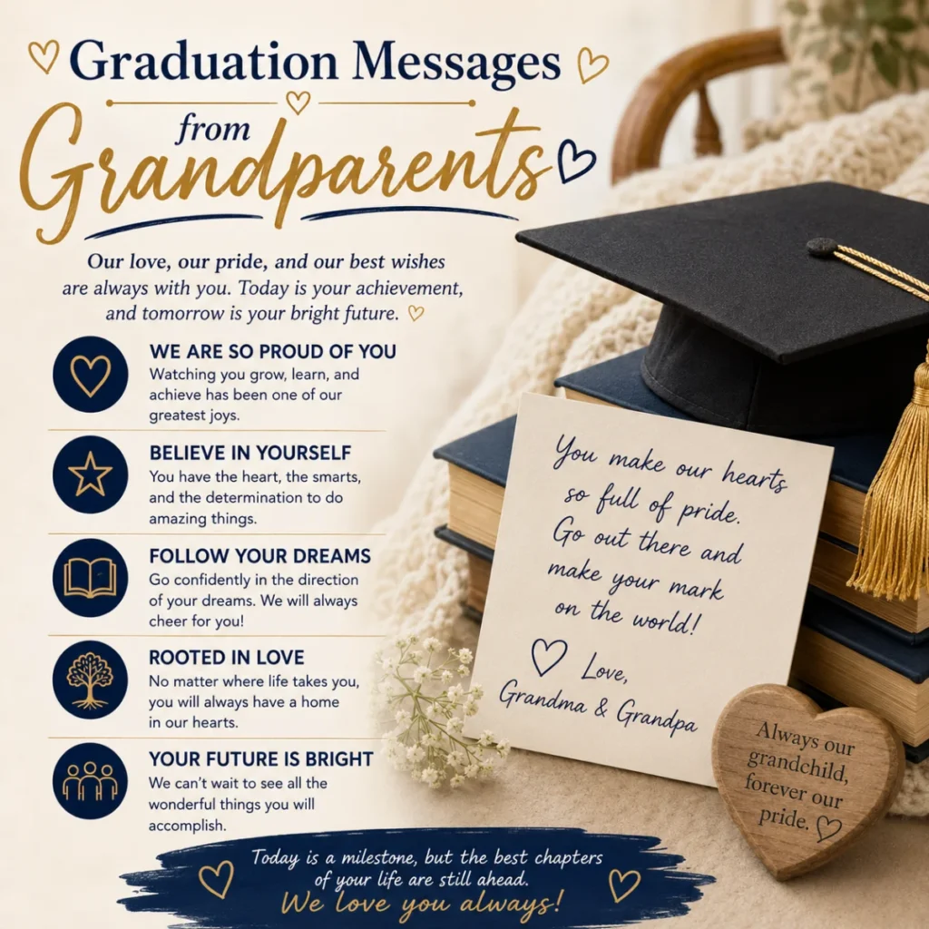 Graduation Messages from Grandparents