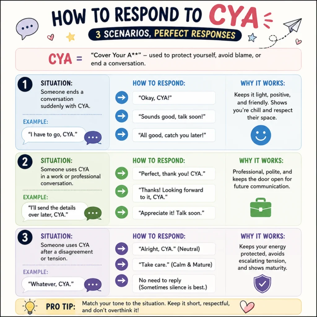 How Context Changes Meaning of CYA