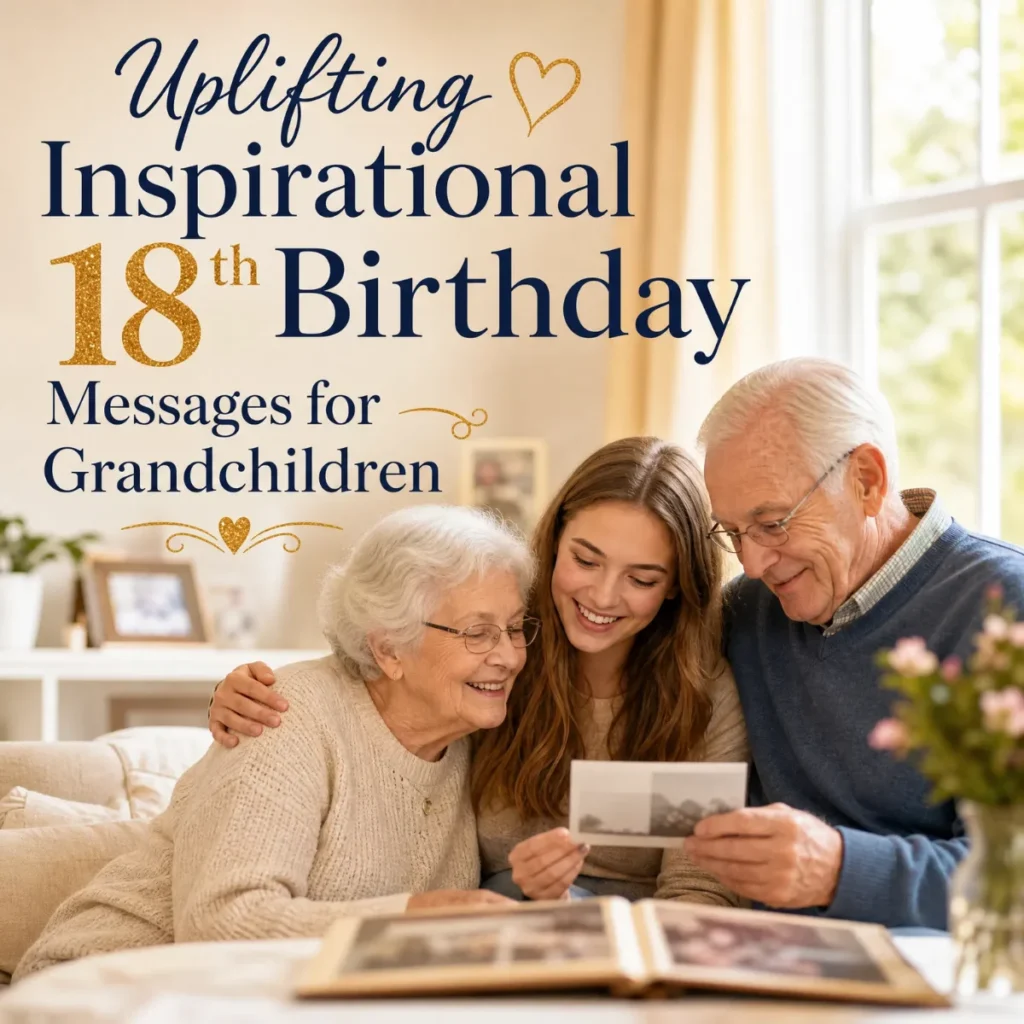 Uplifting Inspirational 18th Birthday Messages for Grandchildren