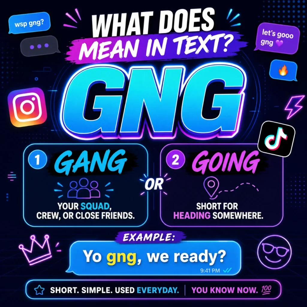 GNG Mean in Text
