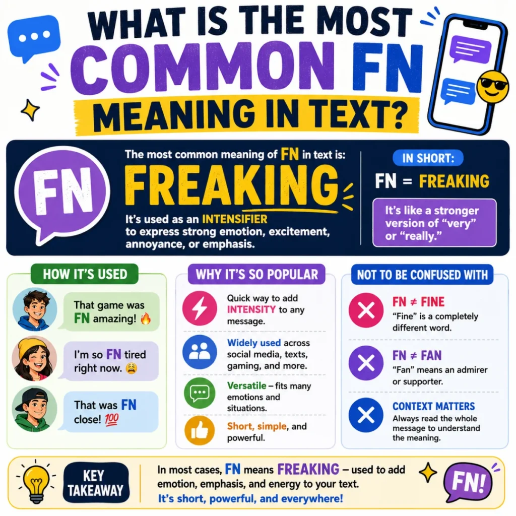 What Is the Most Common FN Meaning in Text?