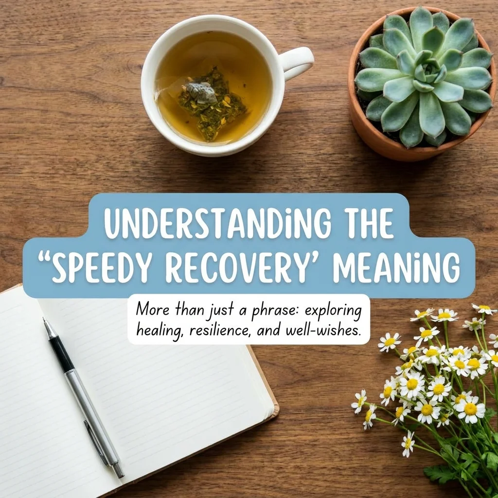 Understanding the "Speedy Recovery" Meaning