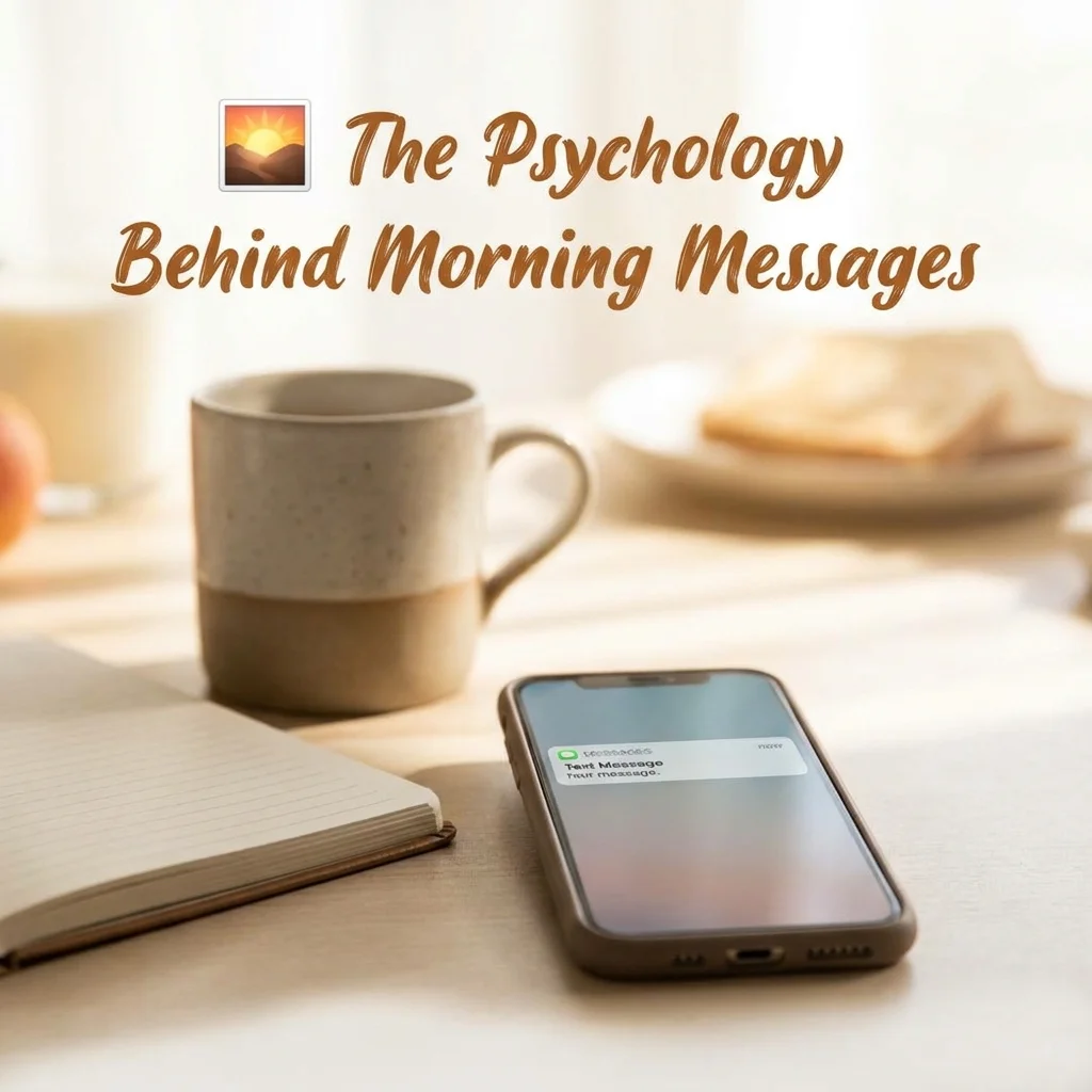 🌄 The Psychology Behind Morning Messages