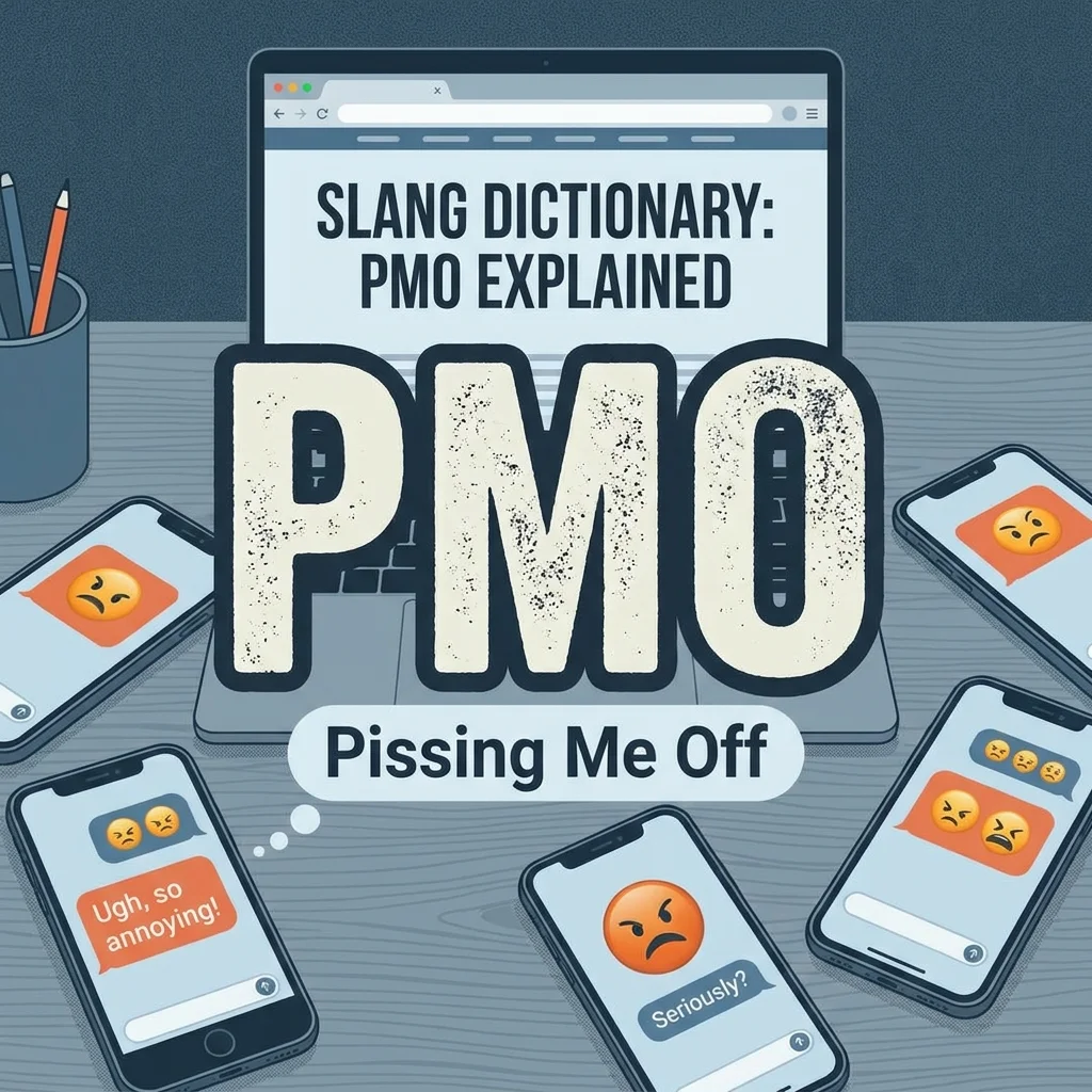 What Does PMO Mean in Slang?