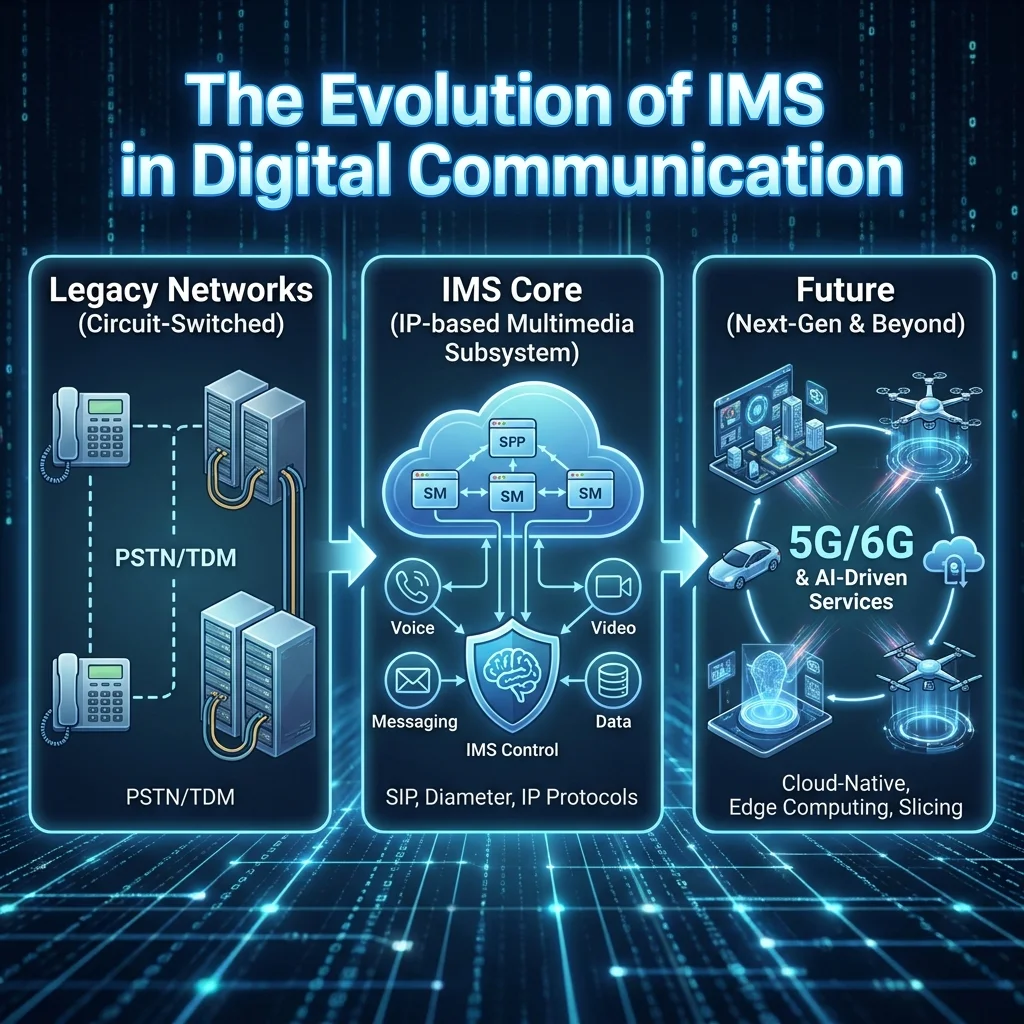 The Evolution of IMS in Digital Communication
