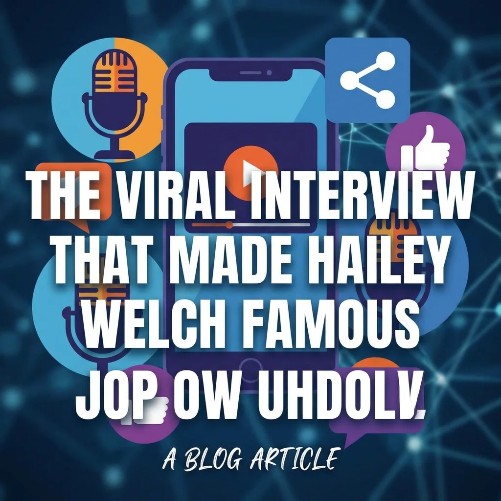 The Viral Interview That Made Hailey Welch Famous