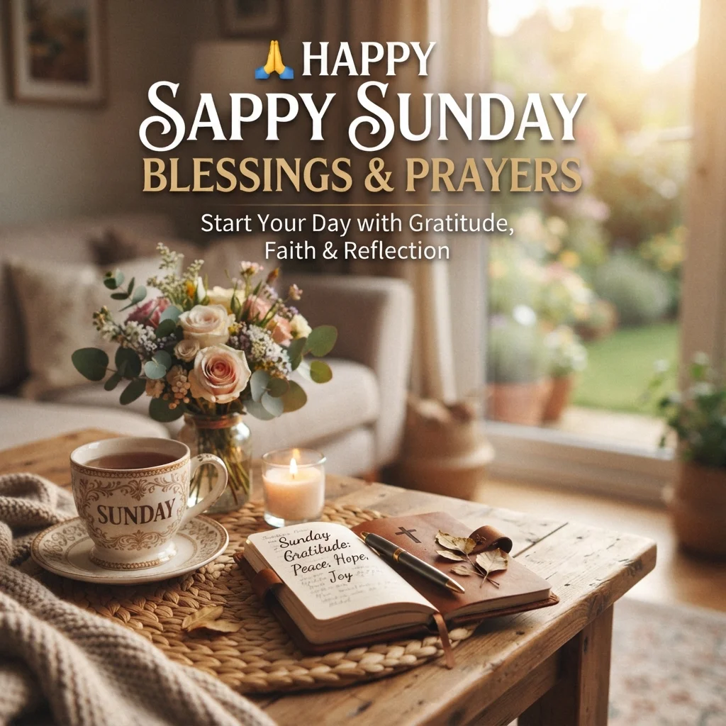 🙏 Happy Sunday Blessings & Prayers