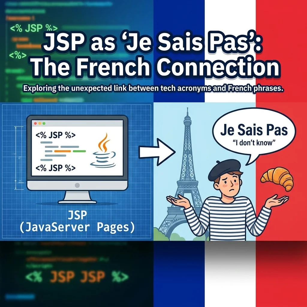 JSP as "Je Sais Pas": The French Connection