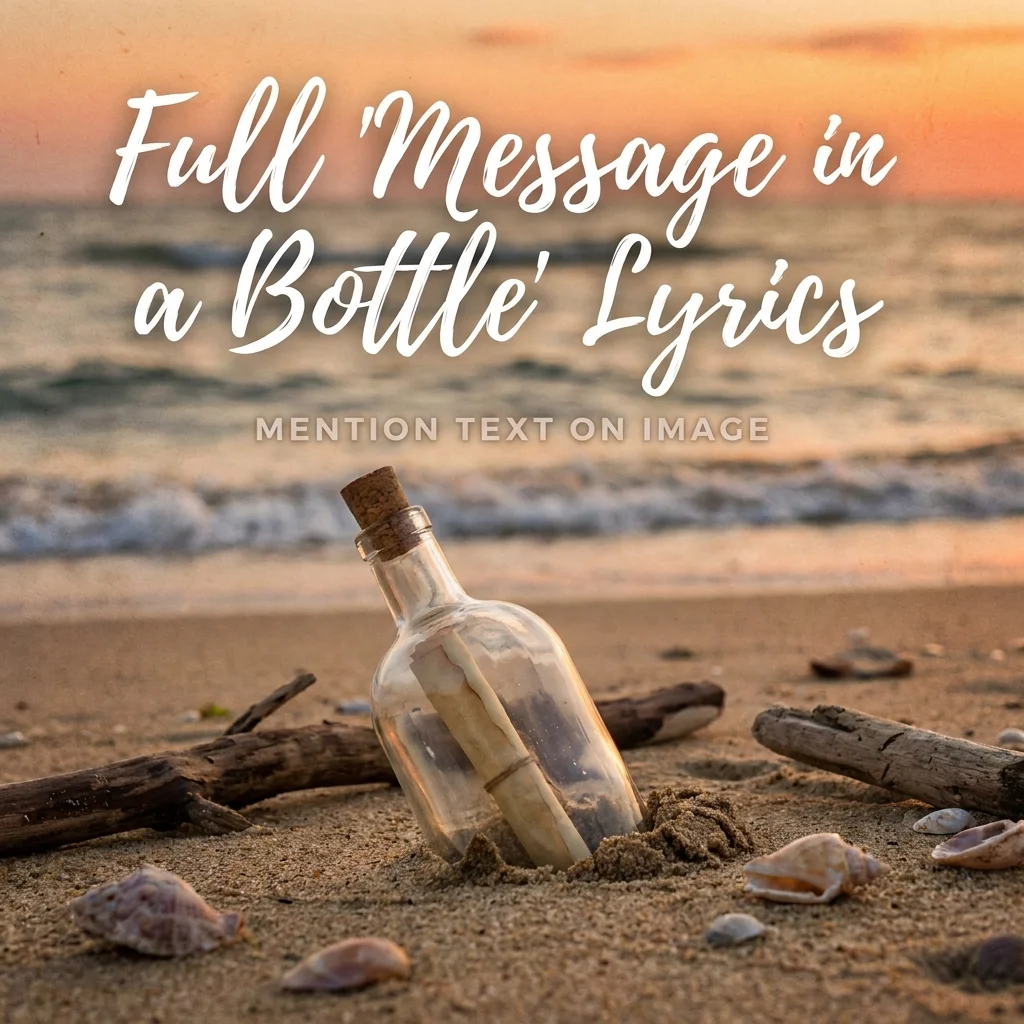 Full "Message in a Bottle" Lyrics