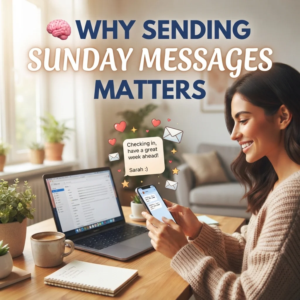 🧠 Why Sending Sunday Messages Matters