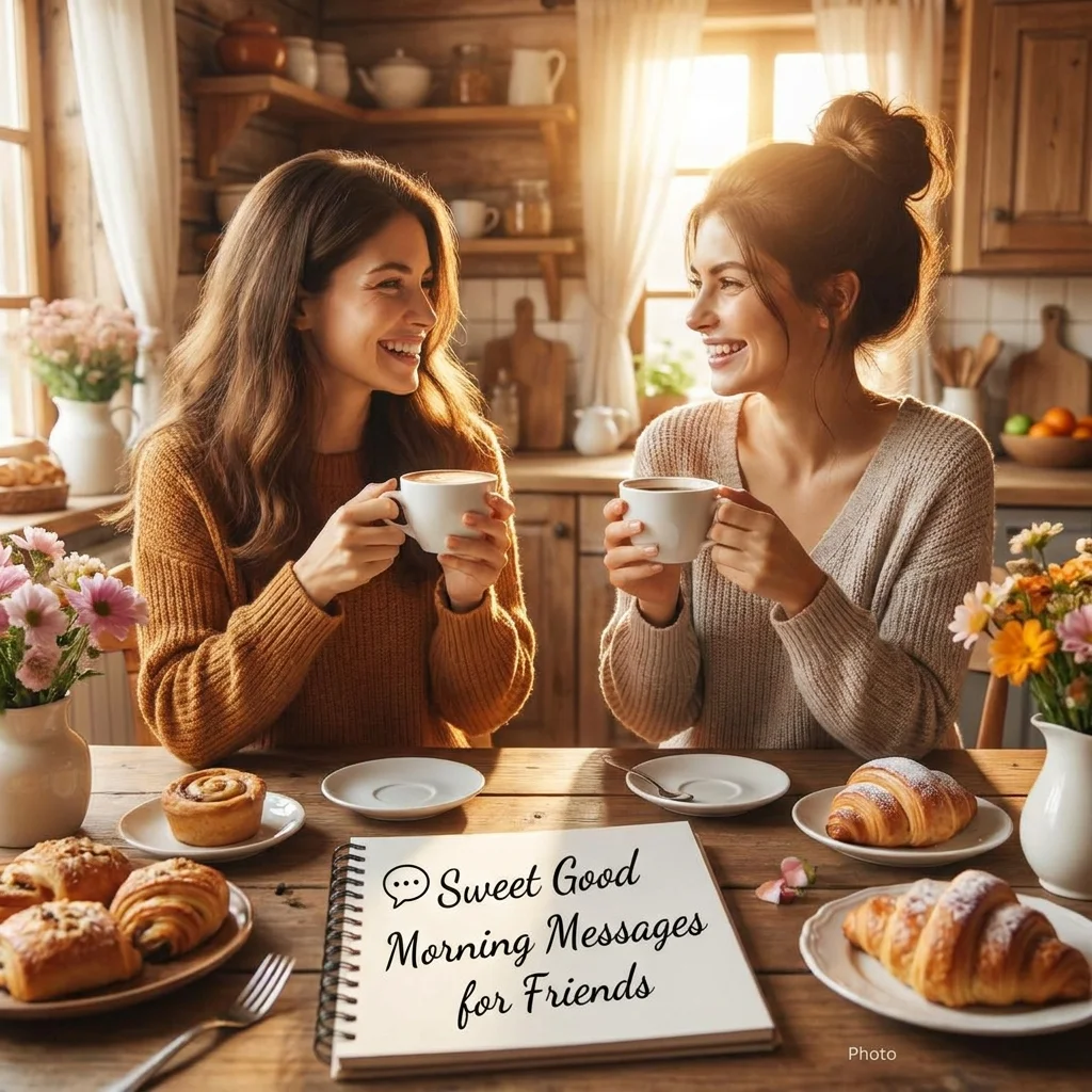 💬 Sweet Good Morning Messages for Friends