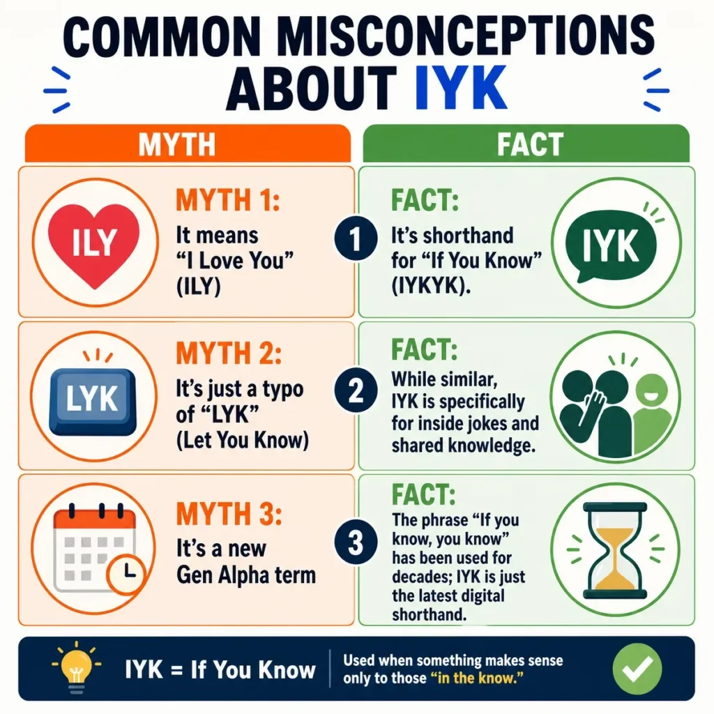 Common Misconceptions About IYK