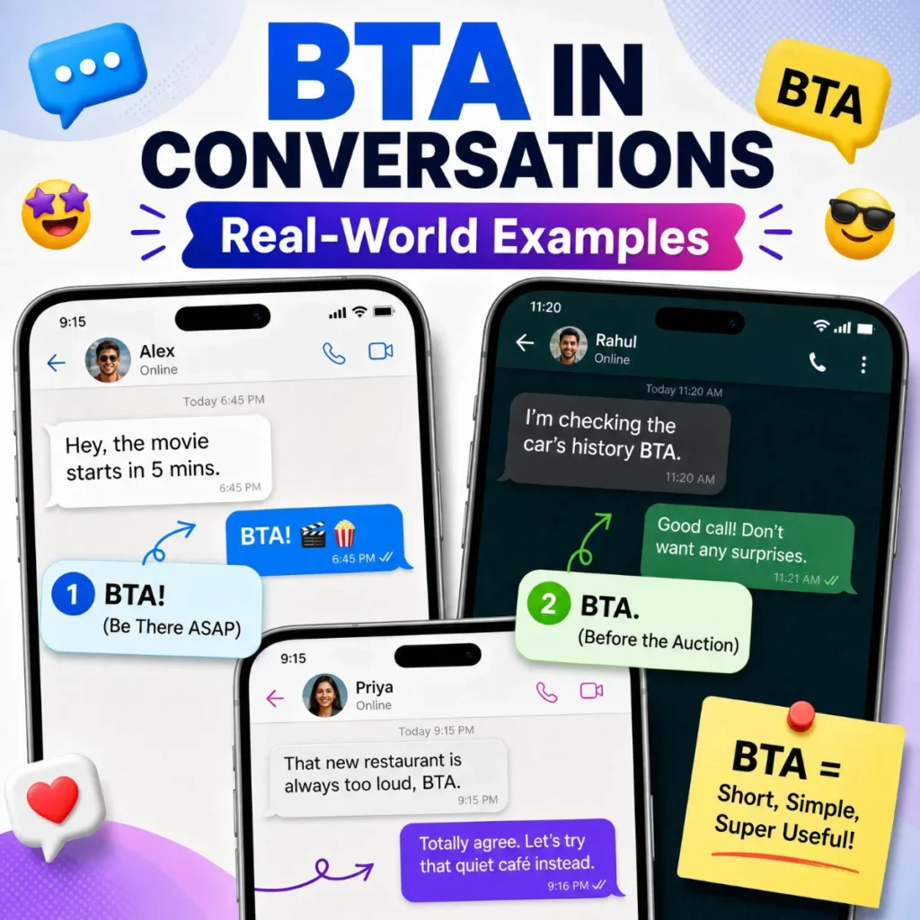 Real-World Examples of BTA in Convers