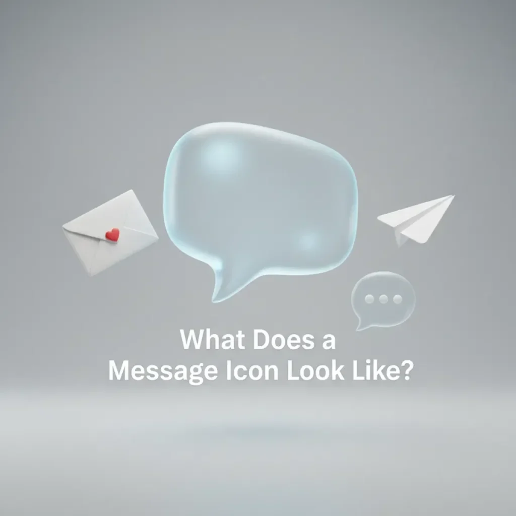 What Does a Message Icon Look Like?
