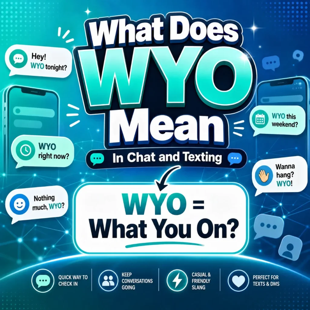 💬 What Does WYO Mean in Chat and Texting?