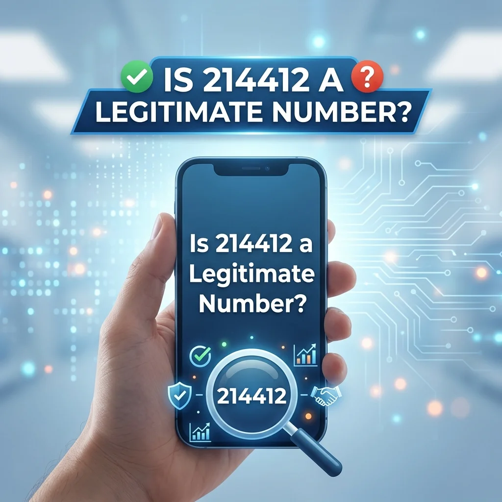 Is 214412 a legitimate number? Learn about the 214412 SMS sender, possible messages, and what to check before responding