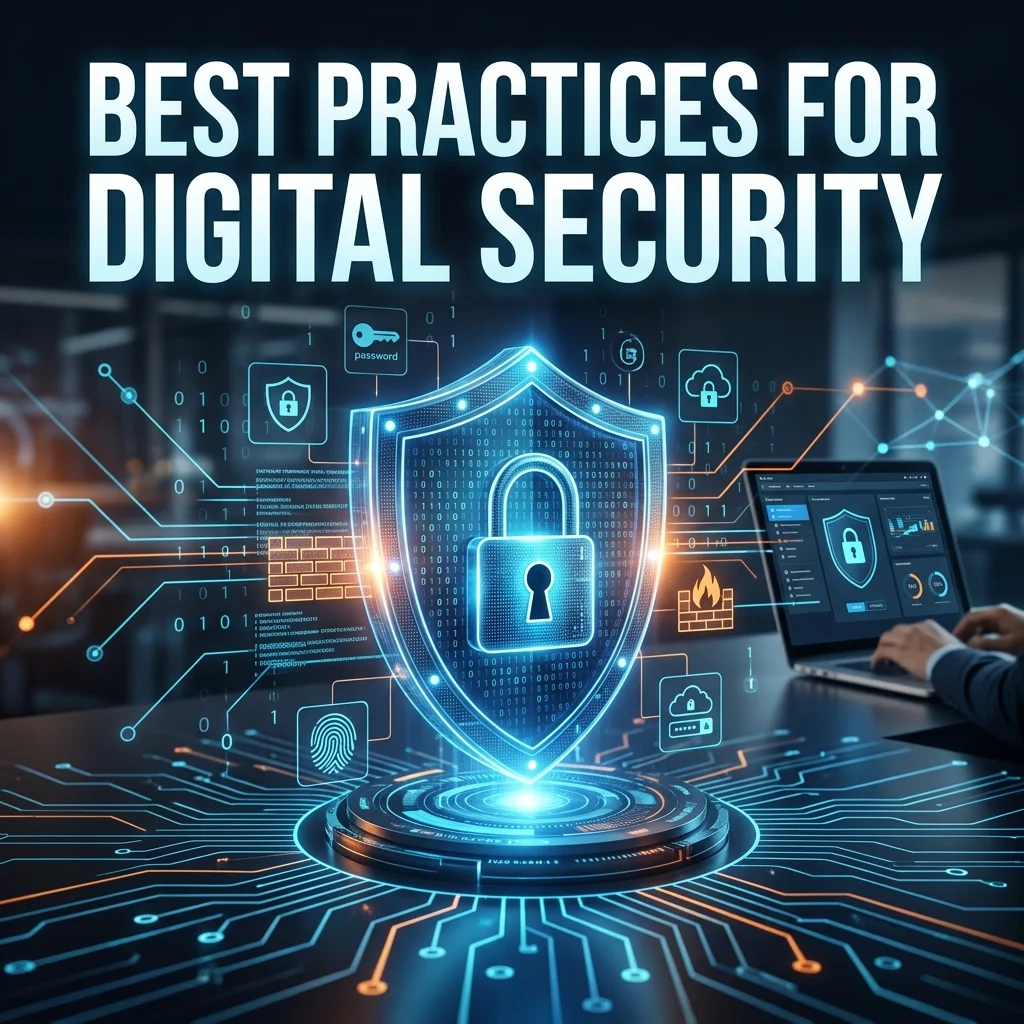 Best practices for digital security with SMS safety, phishing prevention, strong passwords, and account protection tips