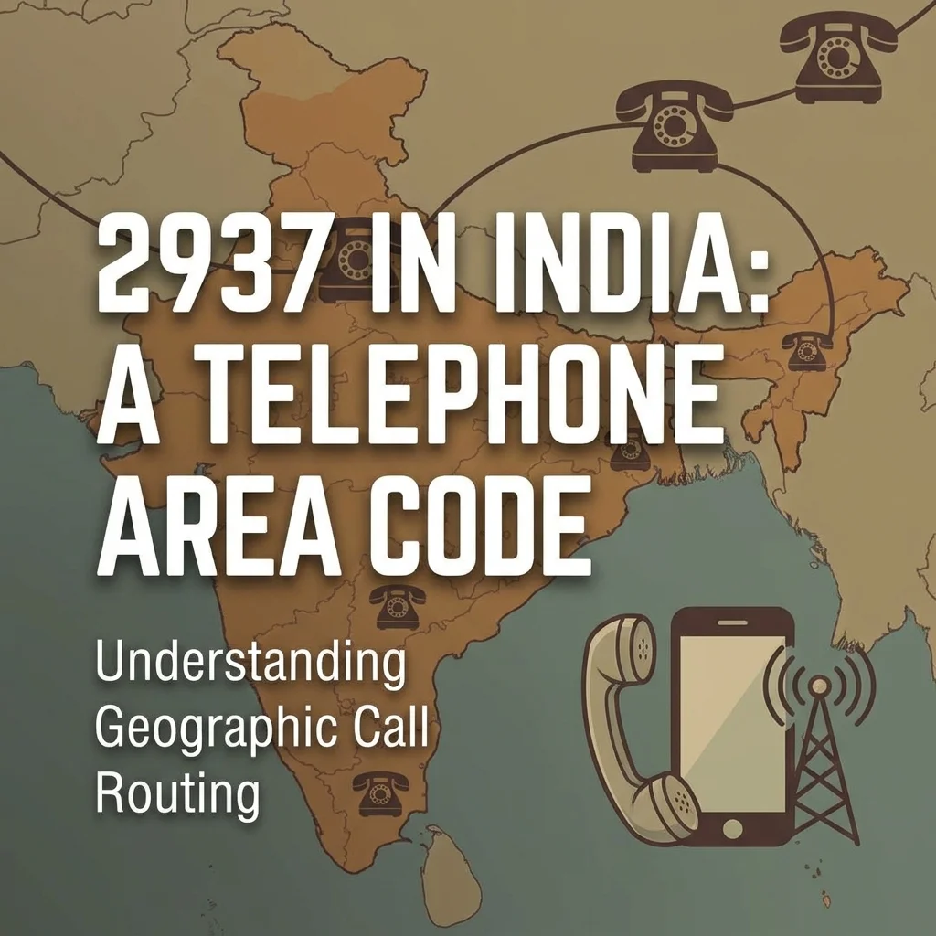 2937 India telephone area code and regional dialing information