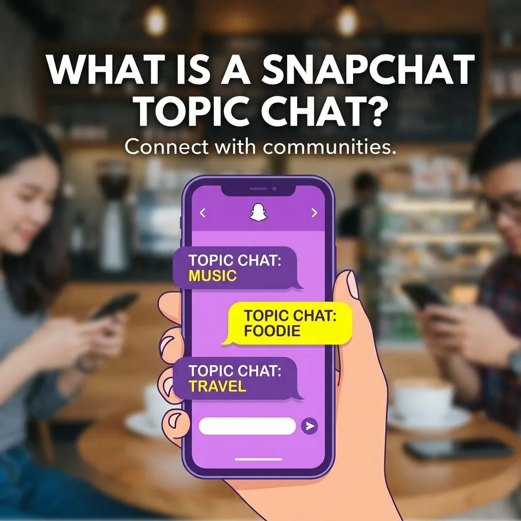 What is a Snapchat Topic Chat and how topic-based conversations work on Snapchat