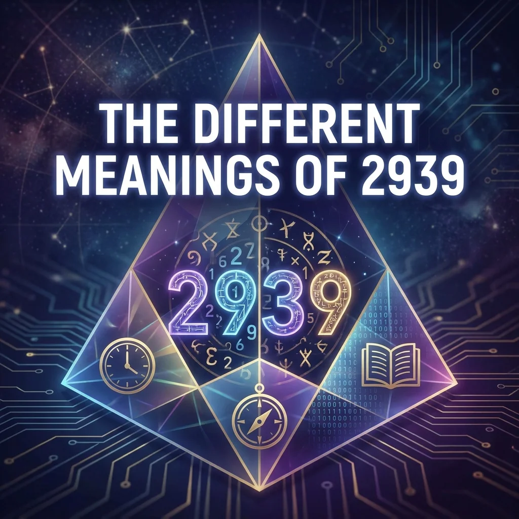 The different meanings of 2939 explained across texts, numbers, codes, symbolism, and everyday contexts