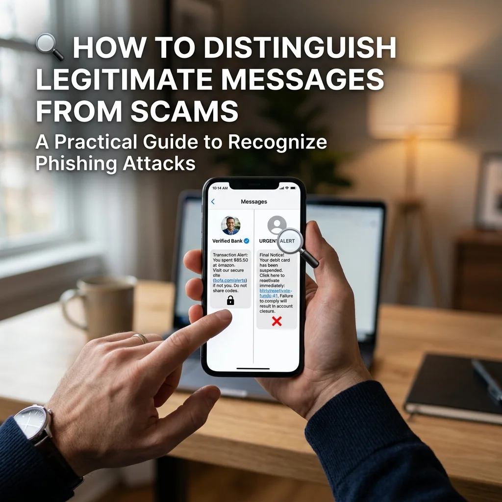 How to distinguish legitimate 90831 messages from scams, with U.S. Bank SMS alerts, verification codes, and safety tips
