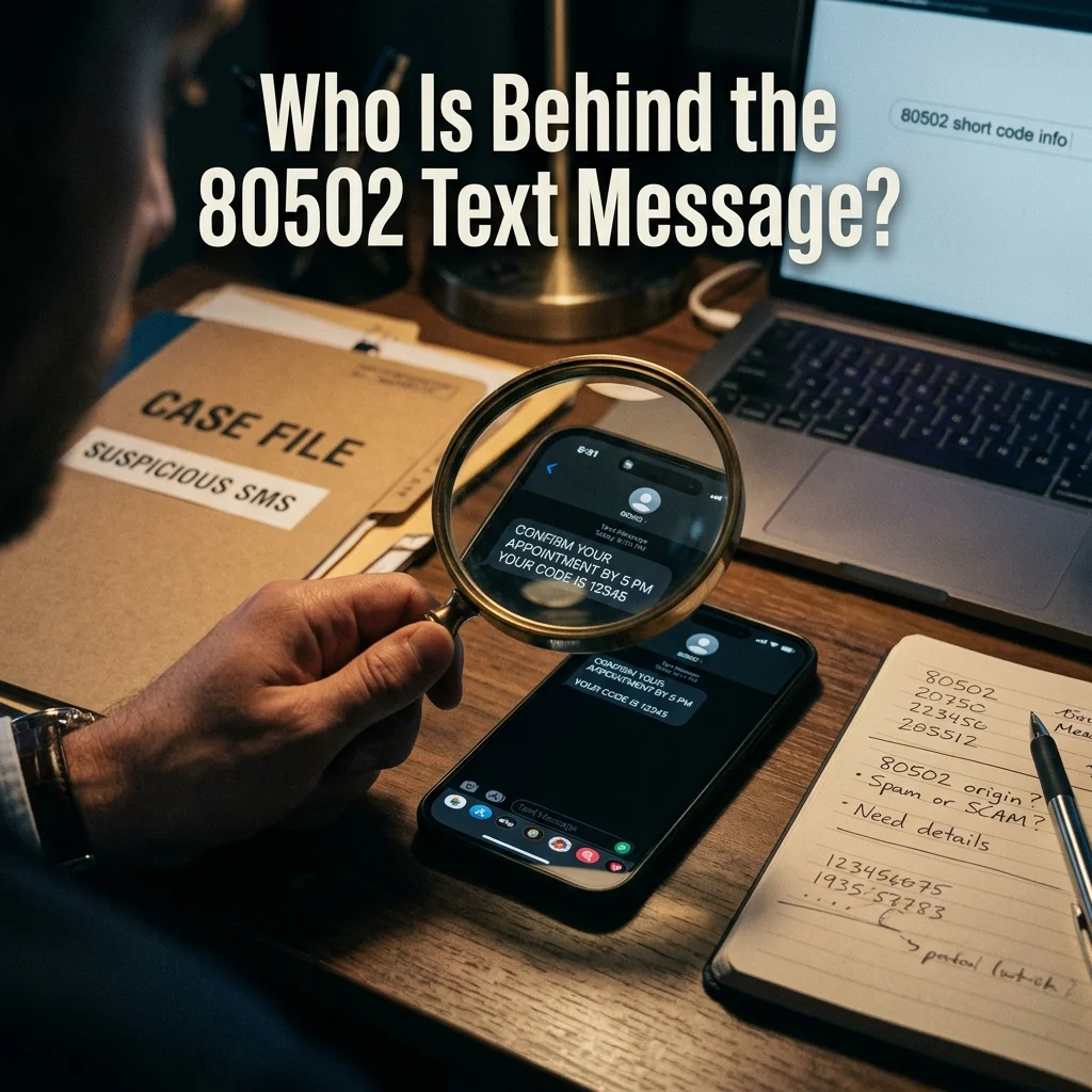 Who is behind the 80502 text message, with Oman Mobile short code details and SMS service information
