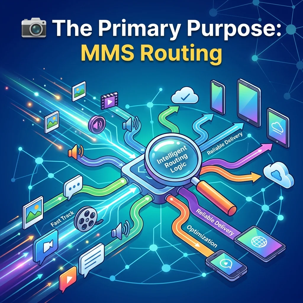 2300 MMS routing explained, including multimedia messages, mobile carrier routing, and SMS messaging services