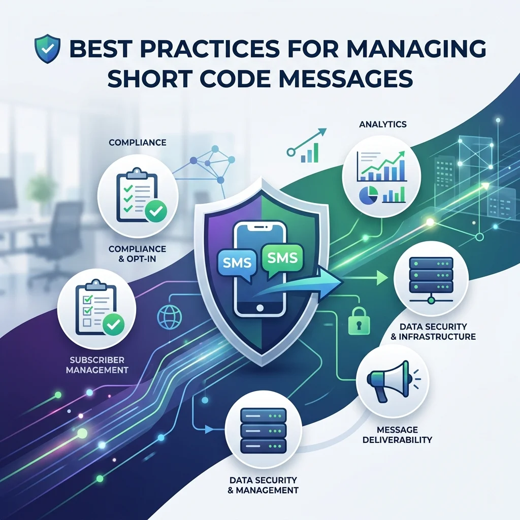 Best practices for managing short code messages, including SMS safety, sender verification, suspicious links, and spam reporting