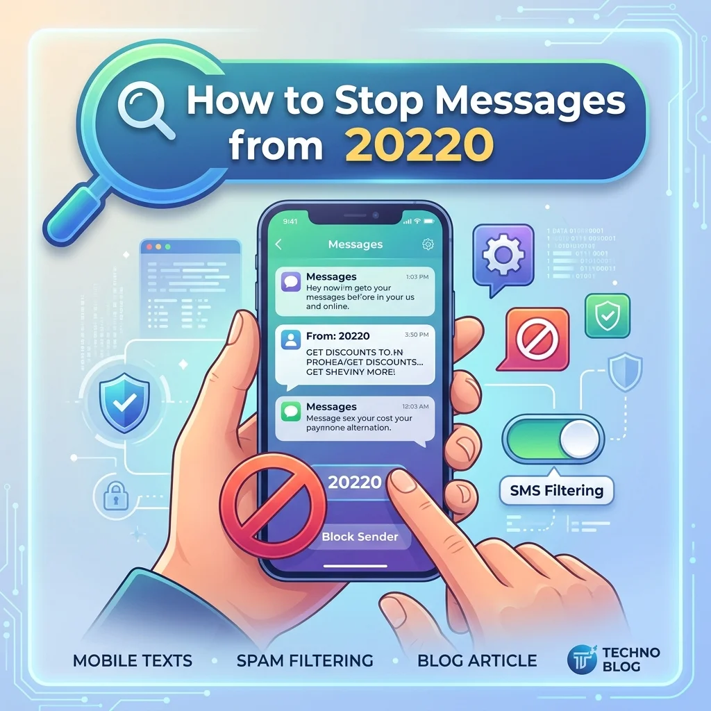 How to stop messages from 20220, including unsubscribe instructions, SMS settings, and short code message safety tips