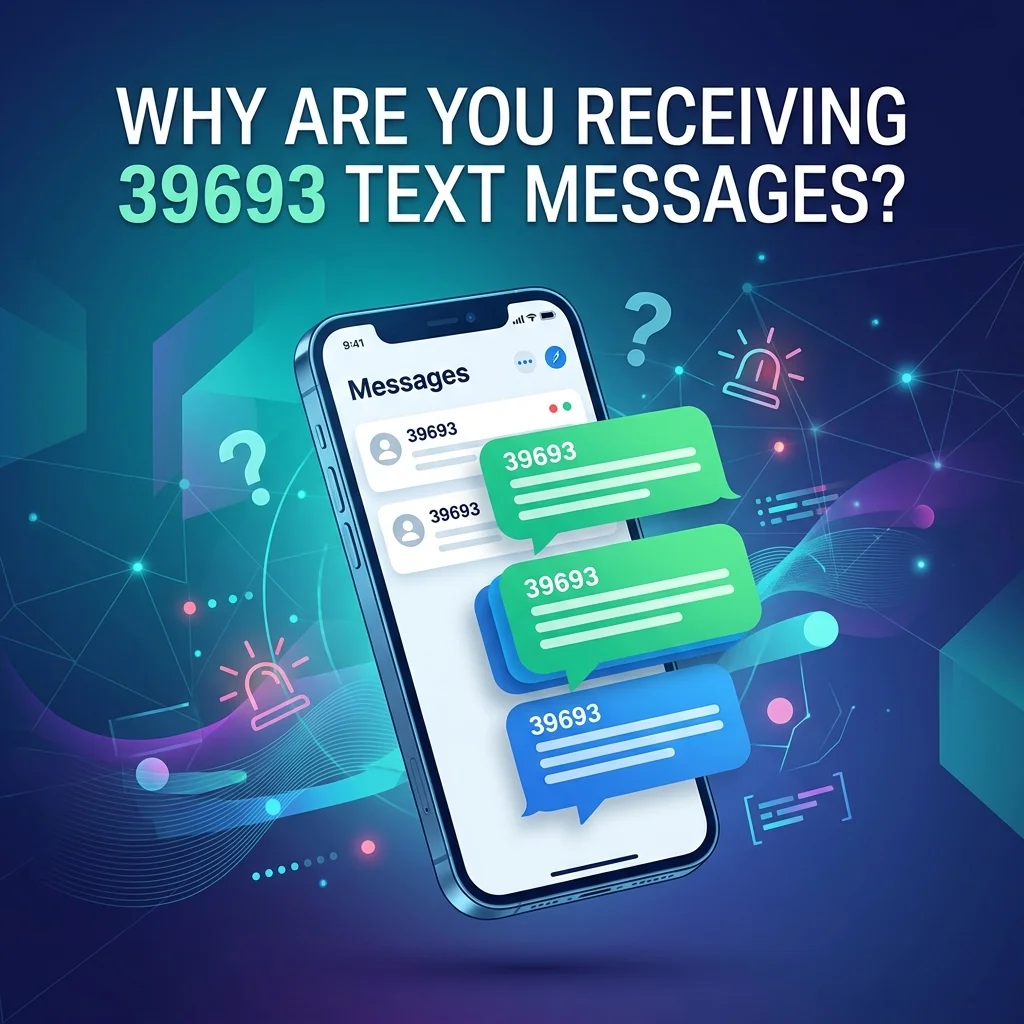 Why you are receiving 39693 text messages, possible sender information, SMS alerts, notifications, and safety tips