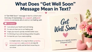 get well soon message