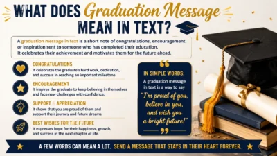 graduation message