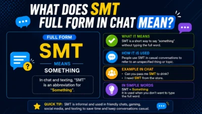 smt full form in chat