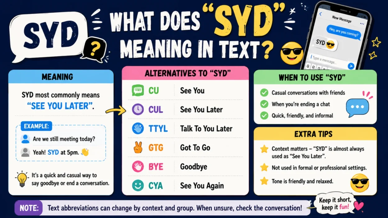 syd Meaning in Text