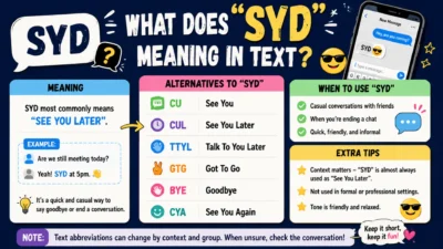 syd Meaning in Text