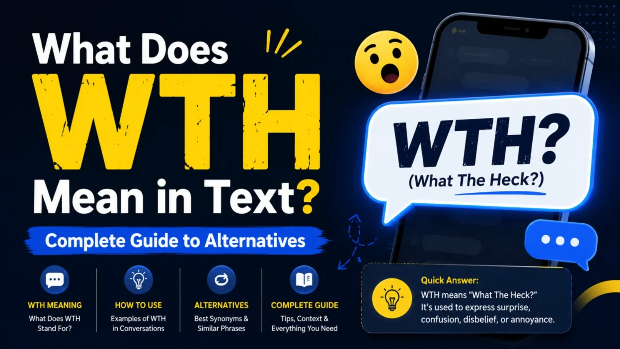 WTH Mean in Text
