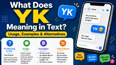 YK Meaning in Text