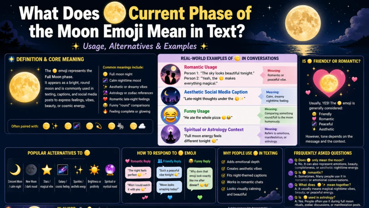 current phase of the moon emoji