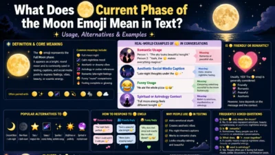 current phase of the moon emoji